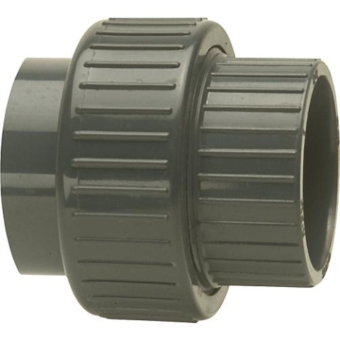 PVC-U - Adhesive fitting Pipe fitting, 50 mm, adhesive socket on both sides 621.51.01.50 NEW