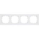 cornice merten Merten M-Pure 4-gang, bianco attivo, 1...