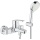 GROHE Wannenmischer-Set Grohe Eurostyle Cosmopolitan mit Handbrause Tempesta C100 chrom NEU