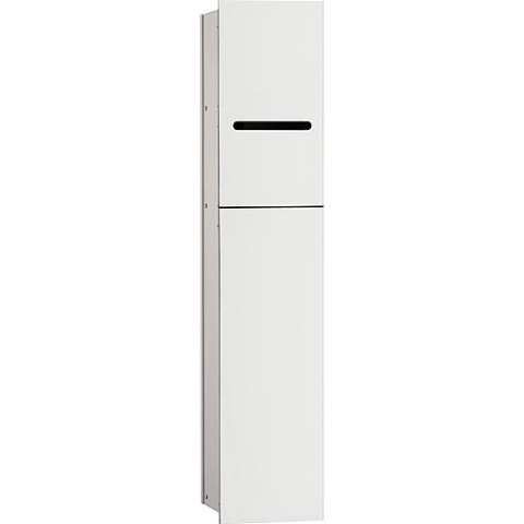 wC-module emco asis 2.0 inbouw, stop rechts, hoogte 811mm, optiwhite NIEUW