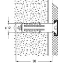 NORMBAU fixing set for solid walls suitable for Cavere...