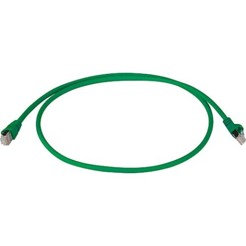 Telegärtner patchkabel Cat.6A(IEC) MP8 FS 500 LSZH-10,0 m, groen L00005A0028 NIEUW