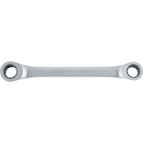 Gedore red GEDORE red double ring ratchet spanner, SW 12 x 13 mm 2247429 NEW