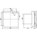 Maico Maico ECA 100 ipro KVZC, with electric inside shutter, adjustable switch-on delay 840206 NEW