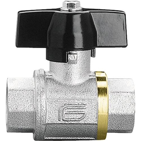 EFFEBI brass ball valve TOTAL IG/IG 3/4" with aluminium butterfly handle NEW