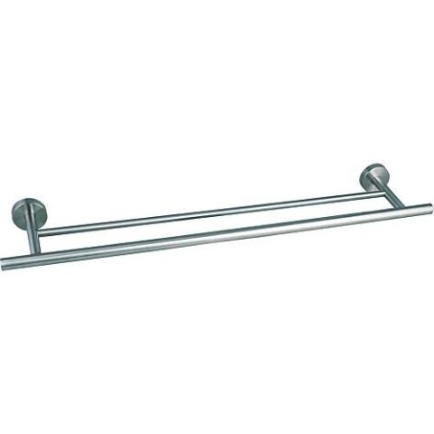 Evenes Towel rail AXIAL L=700mm, stainless steel matt incl. fastening. NEW