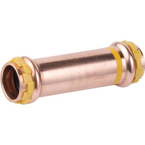 Aalberts Copper Pressfitting Gas V-Contour Tuleja ślizgowa Ø 42 mm PG 5275 Gas 5275VG42 NOWOŚĆ