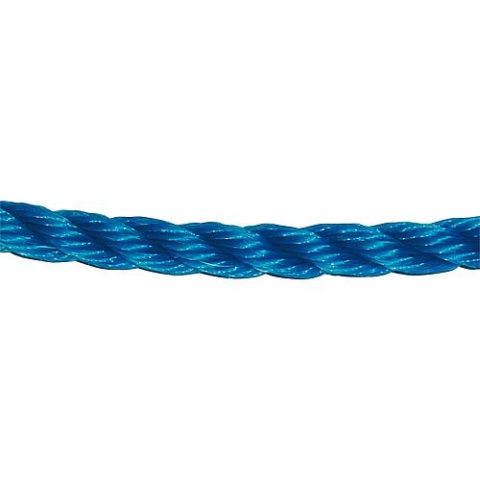 Wanner GEWA fibre rope, polypropylene twisted, Ø 14 mm, 25 m long, blue NEW