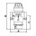 Evenes thermostatic mixing valve Easyflow type 720, DN20, 35-60 degC, kv 2.5 connections: Internal thread DN20 (3/4) New