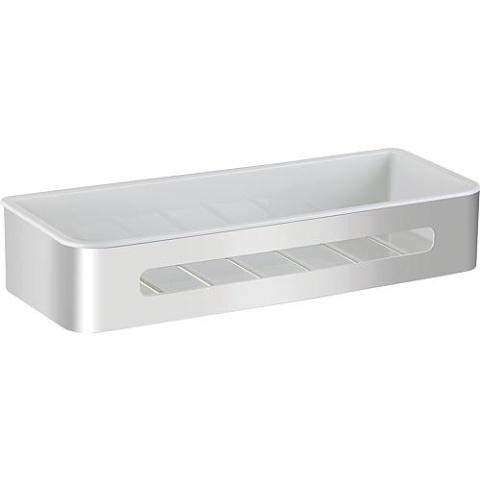 Cestino doccia Erlena 290x56x123 mm acciaio inox lucido 89 013 34 NUOVO