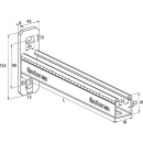 Fischer cantilever bracket FCA stainless steel A4 profile...