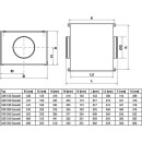 S&P Schallgedämmte Lüftungsbox mit Motorschutz, 230V CAB-315 Ecowatt 5113863300 NEU