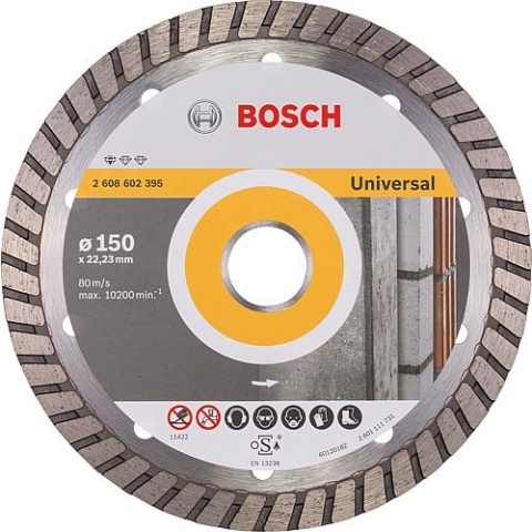 Bosch cutting disc suitable for wall slot cutter GNF 35 CA for cutting general building materials NEW