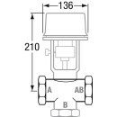 mut 3-way control valve MK DN 32/PN 16 iG KVS 14 NEW