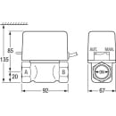 mut 2-Wege Zonenventil SF DN 25, KVS 9, 230 V NEU