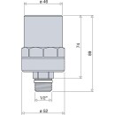 Wasserschlagdämpfer 1/2"" AG 525040 NEU