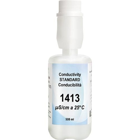 Solution de conductivité Dostmann 1413µS/cm NOUVEAU