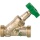 Valvola a flusso libero WS DN20(3/4"") nonst.spindle con uscita DN25 (1"")AG,flatd. NUOVO