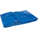 Zeildoek van HDPE-lint 120g/m² met rand + ogen 4 x 6...