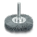 Brosse ronde Lessmann Ø 70 mm avec tige de 6 mm...