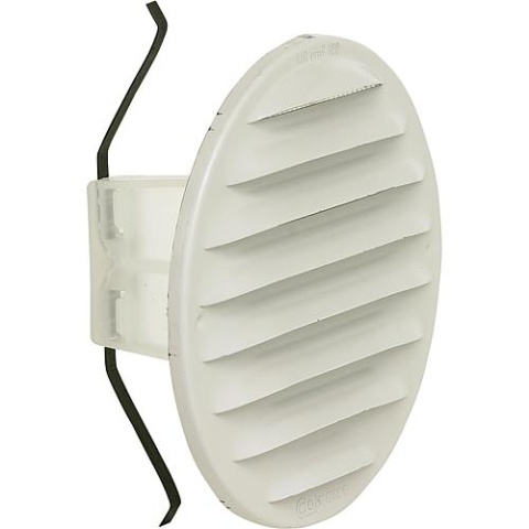 Helios ventilatierooster, rond LGR 150al Afmetingen buiten 175 mm / nominale breedte 125-160 / geanodiseerd aluminium 60340 NIEUW