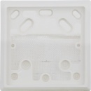 placa adaptadora theben para caja empotrada, 83x83mm 907...