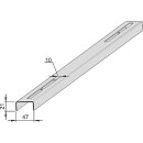 Carril de montaje Sunex L= 1390 mm acero inoxidable PU 5 piezas nuevo