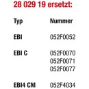 Danfoss Elektrische Zündeinheit EBI4 CM S 052F4047 052F4047 NEU