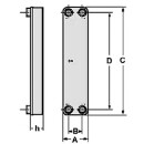 ZILMET Plattenwärmetauscher ZB85/60 4 x 2""AG 17W6006004 NEU