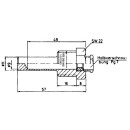 Tubo di protezione EBERLE per sensore standard MS 57 R 1/2" 467409000001 NUOVO