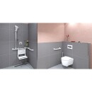 NORMBAU shower handrail colour white made of nylon with...