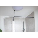 NORMBAU shower curtain rail Normbau Cavere, 900x900mm,...