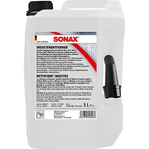 SONAX Insect remover SONAX 5l canister 533 500 NEW