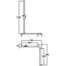 NORMBAU shower handrail series Cavere made of aluminium,...