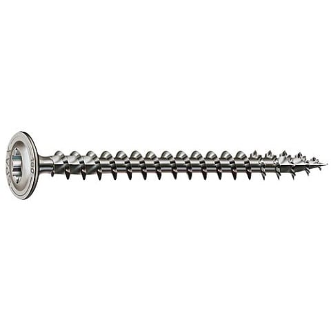 Tornillo de cabeza plana SPAX® acero inoxidable A2 rosca parcial T - STAR Plus ø 6,0 x 60 mm, PU 100 piezas 4003530183027 NUEVO