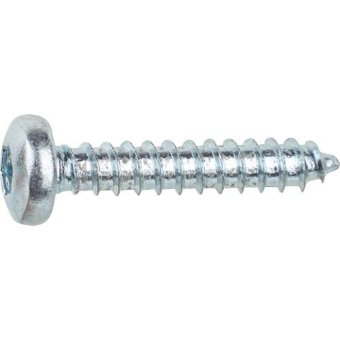 Tornillo autorroscante cabeza plana DIN/EN/ ISO 14585 con estrella en I galvanizado, ø 6,3x25 mm, PU = 500 piezas 4044325617273 NUEVO