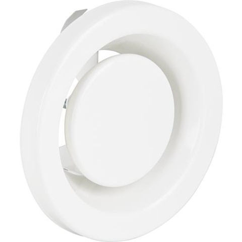 Elemento per laria di scarico AEE 100 Bianco RAL 9010, attacco 100 D, esterno 135 D NUOVO