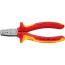 KNIPEX Pince à sertir VDE isolée, longueur...