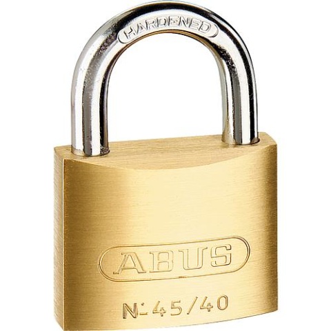 ABUS messing cilinderslot 45/20 Triples SB, grootte 20 mm = 3 st. gelijksluitend 11820 3 NIEUW