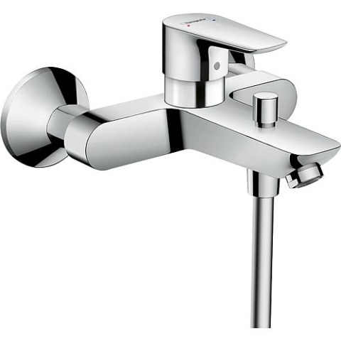 hansgrohe Talis E mezclador de bañera de superficie Proyección 194 mm cromo NUEVO