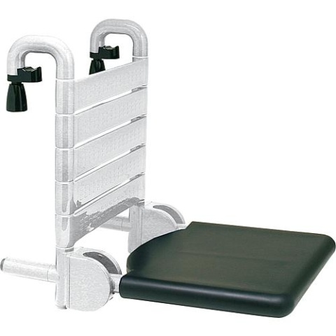 NORMBAU Siège suspendu en nylon pliable l x h x p : 410x459x564 mm, couleur : blanc 0844 610 19 NOUVEAU