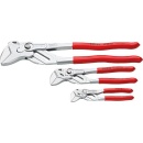 Set di pinze KNIPEX 3 pezzi ciascuno composto da 1x 125,...