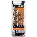 alpen wood drill set HSS Cobalt, 5-piece in plastic case...