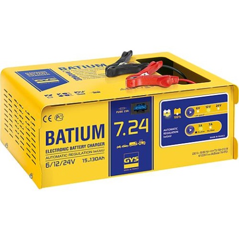 GYS Battery Charger Type BATIUM 7-24 Fully Automatic Charger 24502 NEW