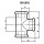 Hermann Schmidt Raccord en fonte malléable galvanisé No.130 Pièce en T d = 3 NEUF