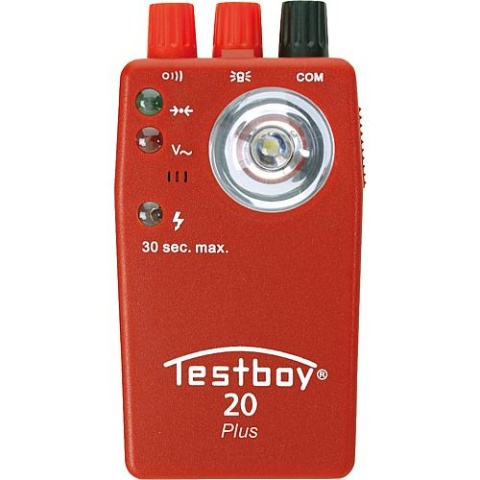 Testboy 20 Durchgangsprüfer optisch und akustisch (ohne Tasche) Spannungsfest bis 400V Testboy20 NEU