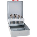 alpen countersink set DIN 335 C 4-piece in metal case...