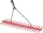 Ideal Spade Plastic Rake 16 straight tines, double-sided 640mm, without handle 66440240 NEW