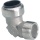 Aalberts stainless steel plug fitting transition angle 90° (i/AG) 15 x 1/2"" TS092G1512 NEW