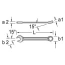 Clé mixte XL SW 22 (G) GEDORE 6101190 NEUF